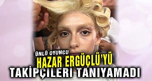 Hazar Ergüçlü'yü Sarı Saçlarından Dolayı Takipçileri Tanıyamadı