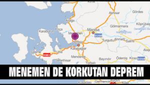 İzmir Menemen'de Korkutan Deprem.