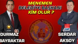 Menemen Belediye Başkanı Seçim Anketi