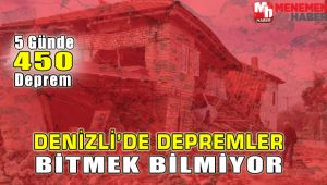 Denizli Acıpayam'da Depremler Bitmek Bilmiyor