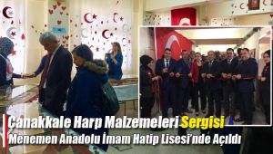 Menemen Anadolu İmam Hatip Lisesi Çanakkale'yi Menemen'e Getirdi