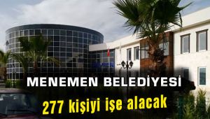 Menemen Belediyesi işçi Alımı 2019