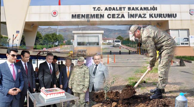 Menemen Ceza İnfaz Kurumu Fidan Dikimi Etkinliği