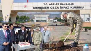 Menemen Ceza İnfaz Kurumu Fidan Dikimi Etkinliği