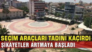 Menemen'de Seçim Arabalarının Yüksek Sesinden Halk Rahatsız