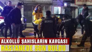 Menemende Alkollü Şahısların Kavgası Hastanede Bitti