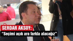 Serdar Aksoy Menemen'de Seçimi Açık Ara Farkla Alacaklarını Açıkladı