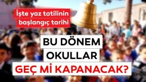 Okullarda 2019 Yaz Tatili Ne Zaman Başlıyor?