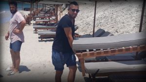 Çeşme'de Halk Plajların Özelleşmesinden Şikayetçi