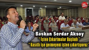 Menemen Belediyesi İşten Çıkartmalara Başladı