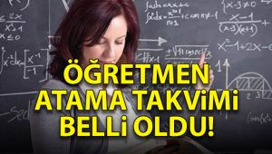 Öğretmen Atamalarının Tarihi Belli Oldu
