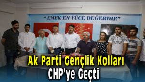 Ak Parti Menemen Gençlik Kolları CHP'ye Transfer Oldu