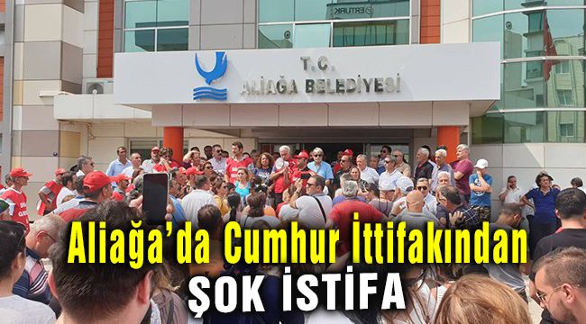 Aliağa Cumhur İttifakı Meclis Üyeleri Kerem Ali Sürekli'nin zorlamasıyla istifa ettiklerini açıkladı