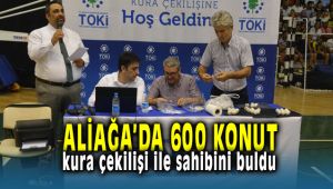 Aliağa'da TOKİ'de Kura Sonuçlarında Kazananlar Listesi Yayınlandı