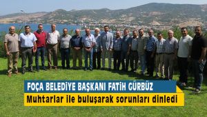 Başkan Fatih Gürbüz Muhtarlar ile Buluştu
