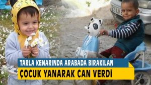 Bergama'da Araba'da Bırakılan Çocuk Yanarak Can Verdi