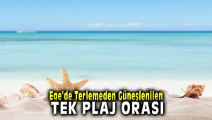 Ege'de Terlemeden Güneşlenilen Tek Plaj Pırlanta Plajı