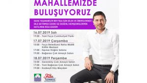 Foça Belediye Başkanı Fatih Gürbüz Mahallelerde Buluşuyor