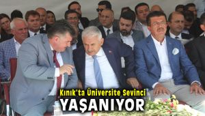 Kınık'ta Üniversite Sevinci