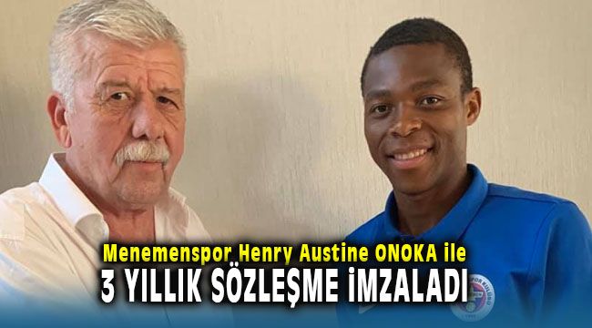 Memenenspor Onoka ile anlaştı