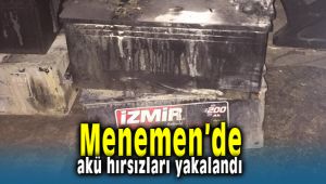 Menemen'de Akü Hırsızları Polisin Titiz Çalışmasıyla Yakalandı