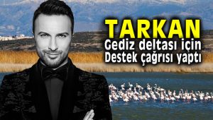 Tarkan'dan İzmir'deki Gediz Deltasına Destek Çağrısı