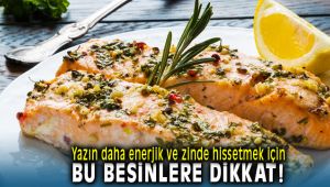 Yaz Aylarında Enerjik ve Zinde Hissettirecek 10 Besin