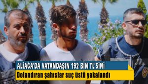 Aliağa'da Telefon Dolandırıcıları Suç üstü Yakalandı