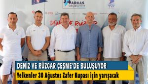 Deniz ve rüzgar Çeşme'de buluşuyor, Yelkenler 30 Ağustos Zafer Kupası için yarışacak