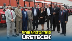 Erkunt Traktör Afrika'da Traktör Üretiyor