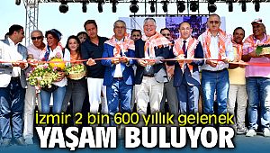 İzmir'de 2 bin 600 yıllık gelenek canlanıyor