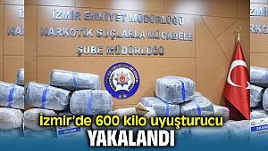 İzmir'de 600 Kilo Uyuşturucu ( Spank ) Yakalandı