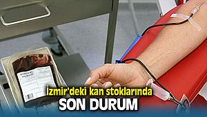 İzmir'deki Kan Stoklarında Son Durum