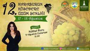 Karaburun'da Üzüm Şenliği bu yıl 12.'si Düzenlenecek