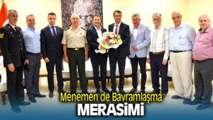 Menemen'de Bayramlaşma Merasimi