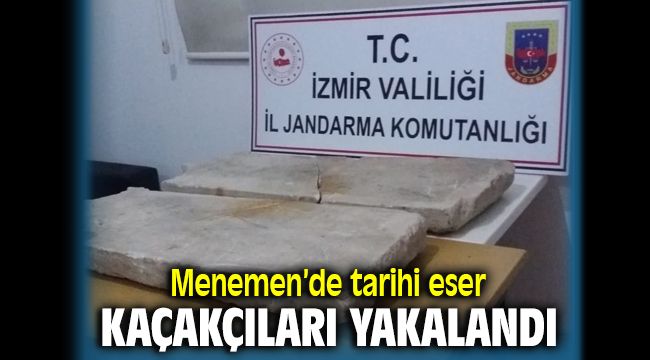 Menemen'de Tarihi Eser Kaçakçıları Yakalandı