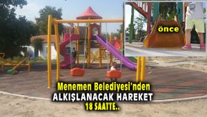 Menemen'deki o Park Bakın Ne Hale Geldi
