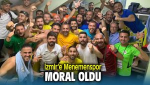 Menemenspor Galibiyeti İzmir'e Moral Oldu