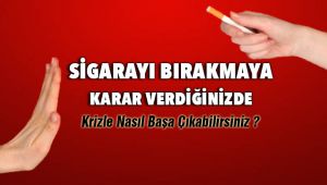 Sigarayı Kriziyle Başa Çıkmanın Yolları