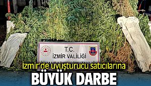 izmir'de Uyuşturucu tüccarlarına darbe