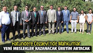 Menemen Ceza İnfaz Kurumunda Üretim Arttırılıyor