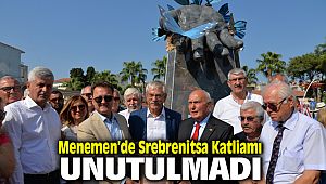 Menemen’de “Srebrenitsa Katliamı” unutulmadı