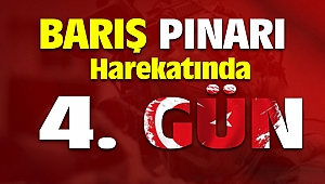 Barış Pınarı Harekatı 4. Gün Etkisiz hale getirilen terörist sayısı 480 oldu