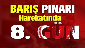 Barış Pınarı Harekatı 8. Gün 653 Terörist Etkisiz Hale Getirildi