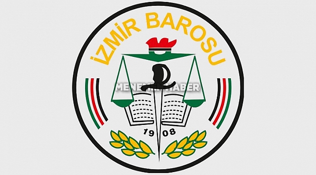 İzmir Barosu'ndan 'barış' mesajı