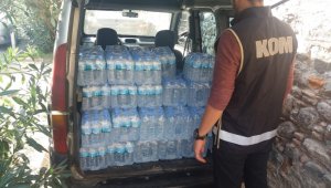 İzmir'de sahte içki operasyonu