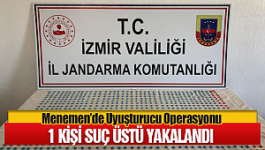 Menemen'de Uyuşturucu Satıcılarına Operasyon