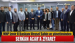 MHP izmir İl Yönetiminden Başkan Serkan Acar'a Ziyaret