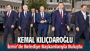 Kemal Kılıçdaroğlu, İzmir'de belediye başkanlarıyla buluştu