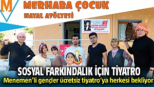 Merhaba Çocuk Hayal Atölyesinden ücretsiz tiyatro